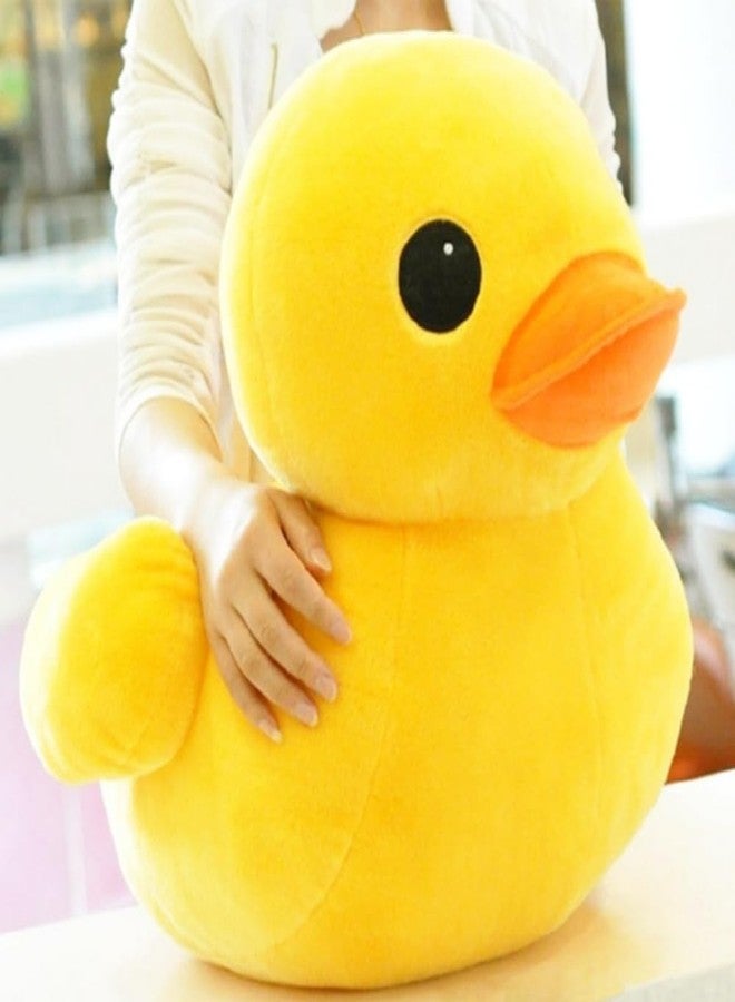 OUKEYI 11.8" /30cm Yellow Plush Duck Stuffed Animal Toy, Soft Cuddly Plushie Hugger Toy for Boys & Girls, Birthday Gifts for Kids or Girlfriend - Image 2